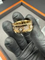 💍✨ Solid 14K Yellow Gold Spinning Diamond Ring – Approx. 2.5 CTW Lab Diamonds – Size 11 💎🔥 - Image 7