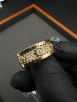 💍✨ Solid 14K Yellow Gold Spinning Diamond Ring – Approx. 2.5 CTW Lab Diamonds – Size 11 💎🔥 - Image 4