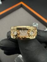 💍✨ Solid 14K Yellow Gold Spinning Diamond Ring – Approx. 2.5 CTW Lab Diamonds – Size 11 💎🔥 - Image 8