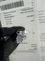 6.05 CT IGI Certified E VVS2 Marquise Diamond Ring Solid 14K White Gold - Image 2