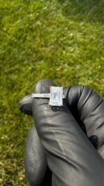 3.50 CTW Emerald Lab-Grown Diamond Ring in Solid 14K White Gold - Image 5