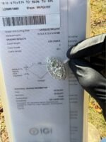 8.07 CTW Marquise Lab-Grown Diamond Pendant in 925 Silver - Image 5