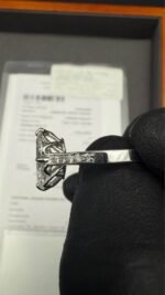 2.50 CTW Marquise Lab-Grown Diamond Ring in 14K White Gold - Image 6
