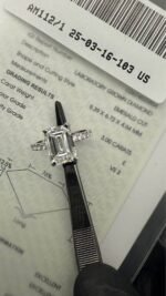 3.50 CTW Emerald Lab-Grown Diamond Ring in Solid 14K White Gold - Image 7