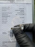 2.80 CTW Round Lab-Grown Diamond Ring in Solid 14K Yellow Gold - Image 8