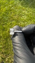 3.50 CTW Emerald Lab-Grown Diamond Ring in Solid 14K White Gold - Image 8