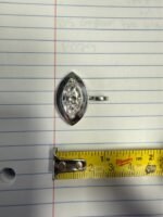 6.03 CT Marquise Lab-Grown Diamond Pendant in 925 Sterling Silver - Image 10